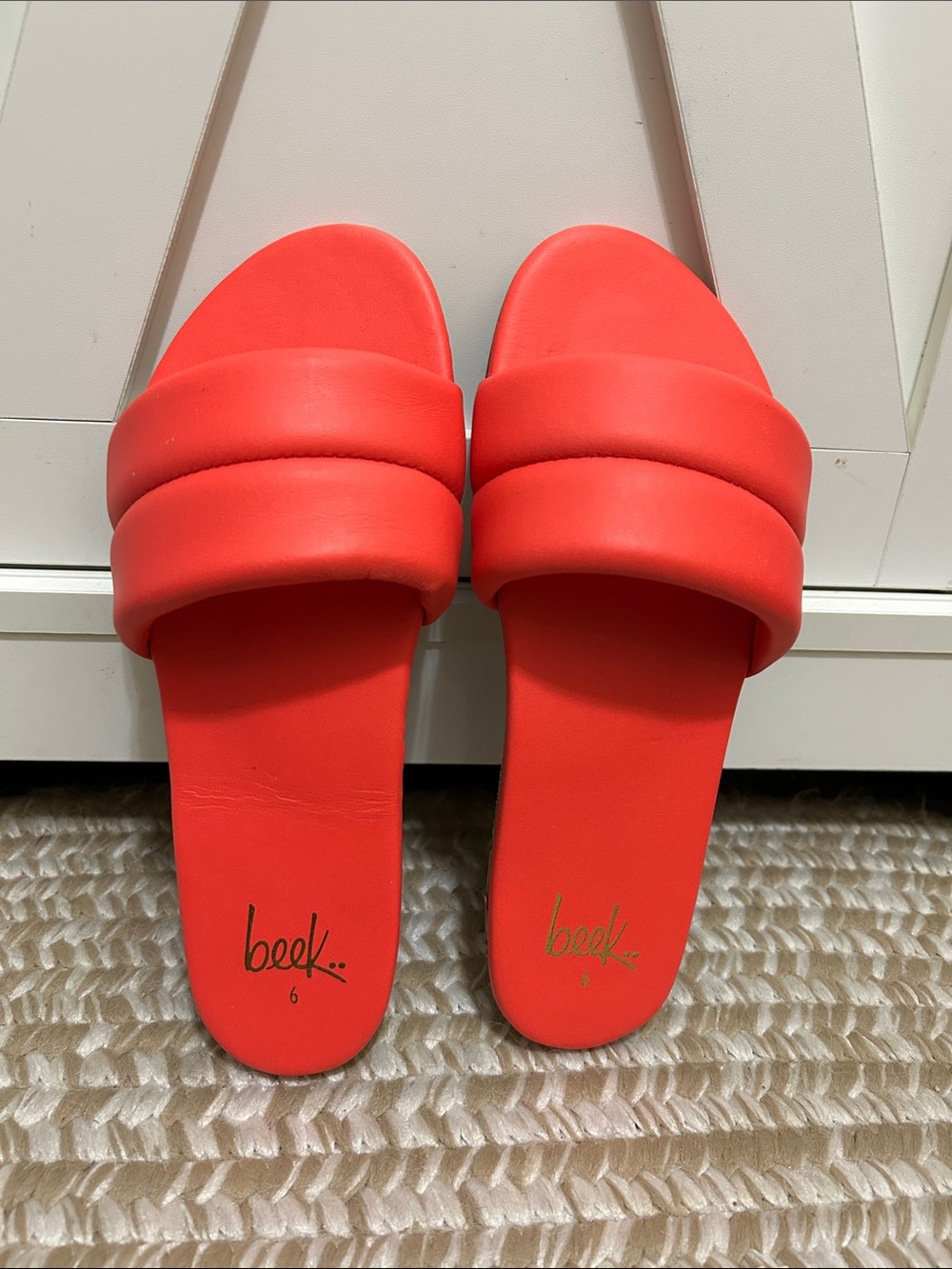 beek Women’s Coral Padded Double-Band Slide Sandals